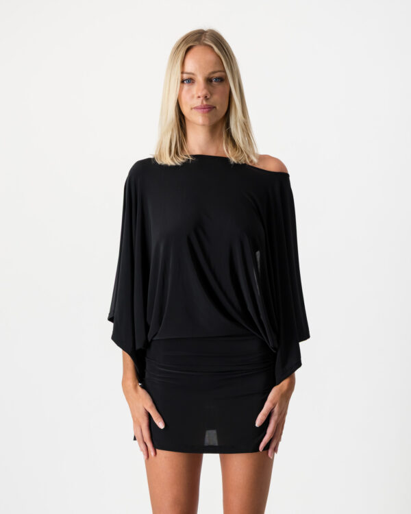 Athena Mini Dress - Black